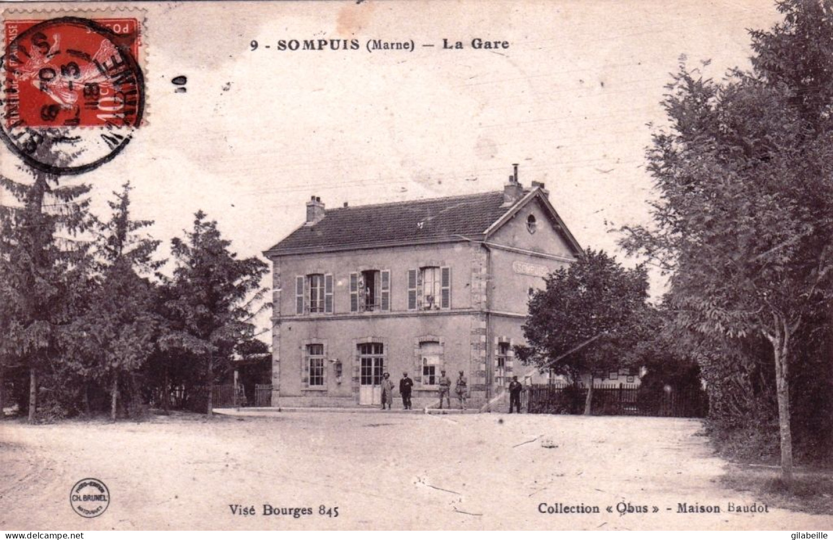 51 - Marne - SOMPUIS - La Gare - Autres & Non Classés