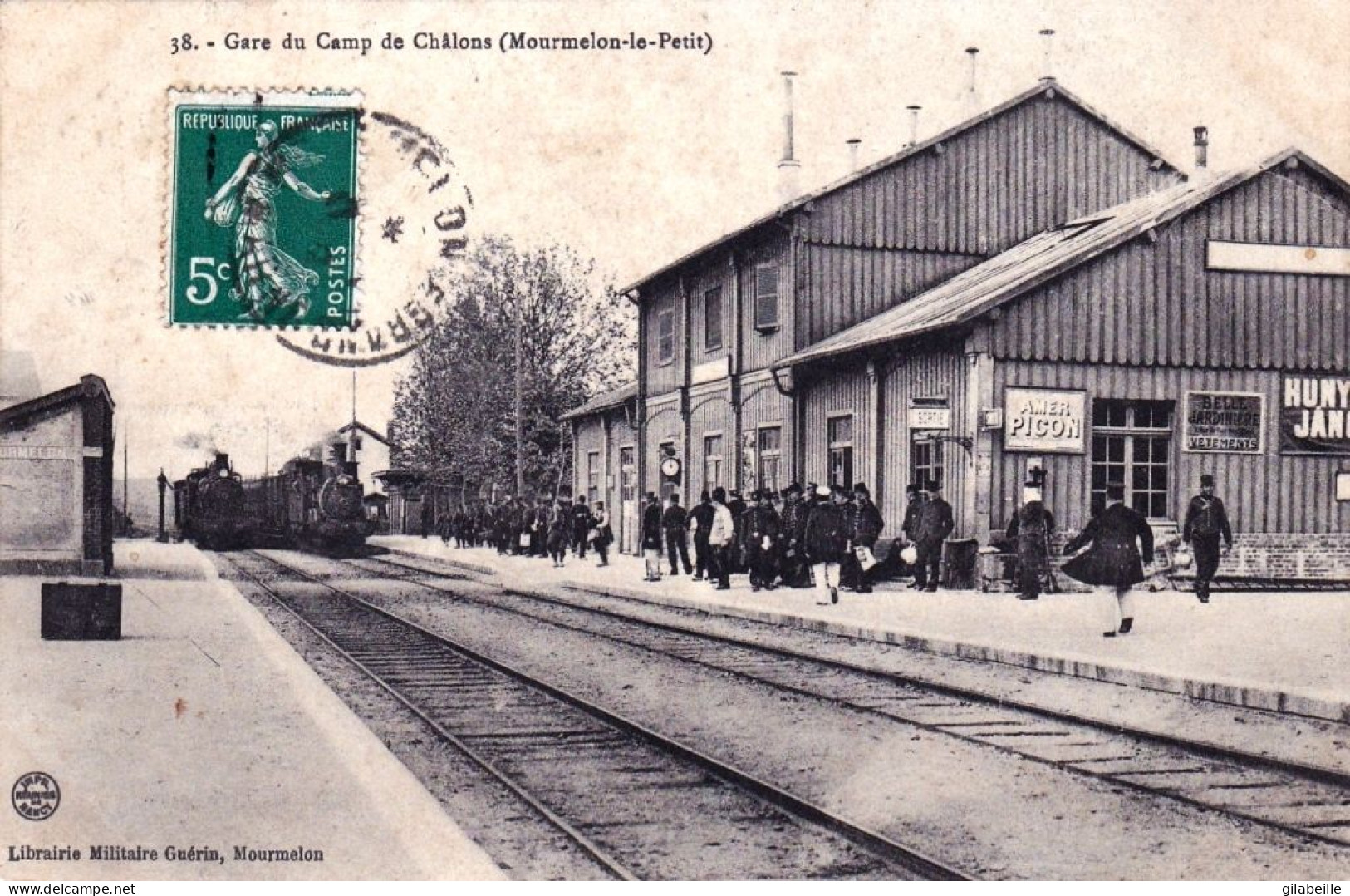 51 - Marne - Gare Du Camp De CHALONS Sur Marne ( Mourmelon Le Petit ) - Châlons-sur-Marne