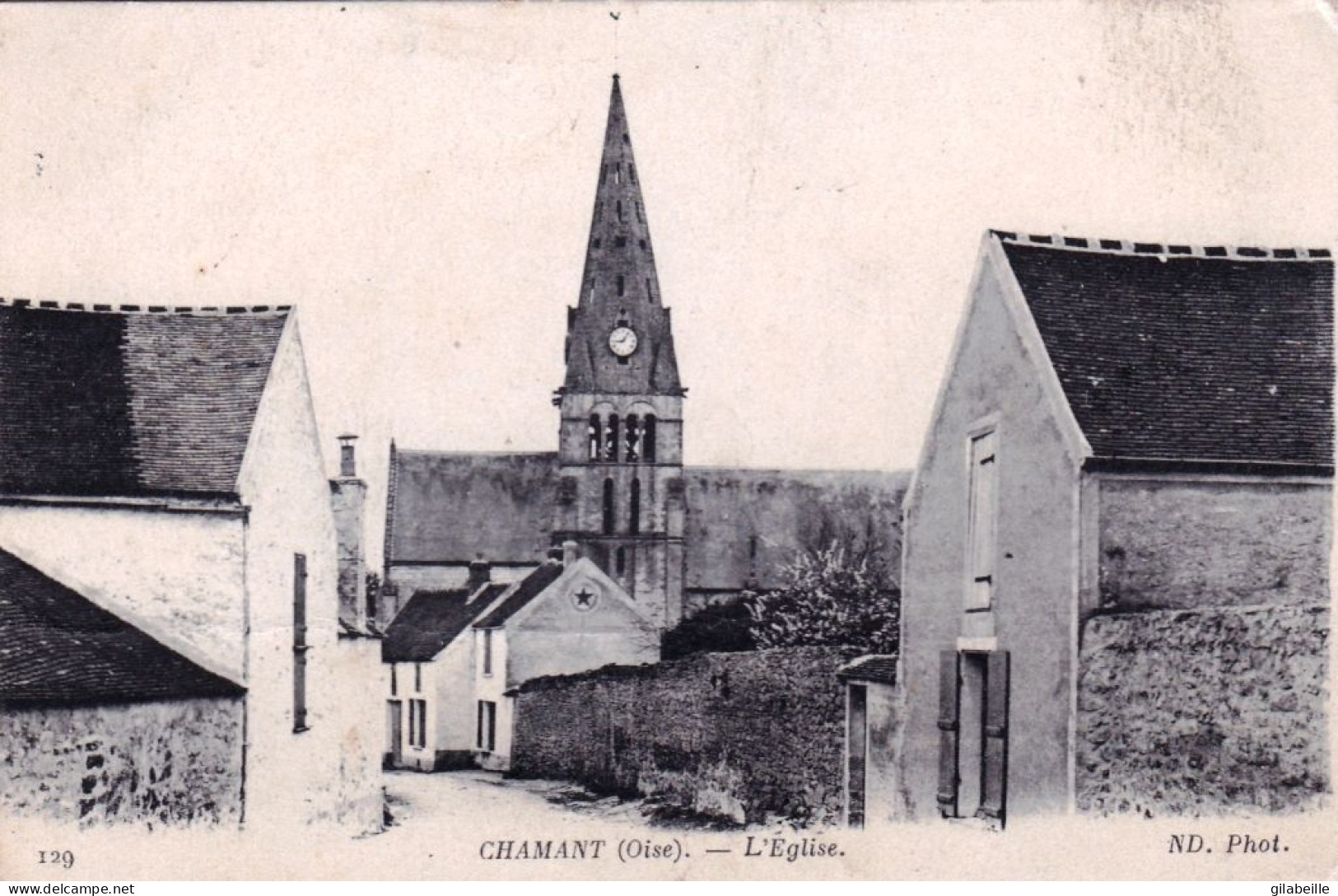 60 - Oise - CHAMANT - L église - Altri & Non Classificati