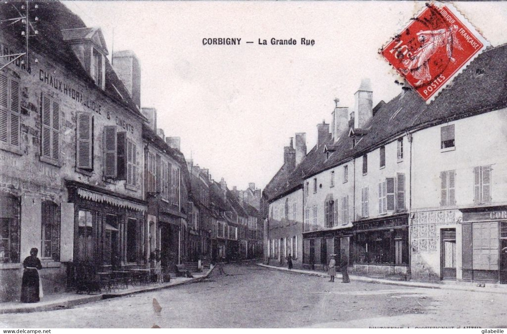 58 - Nievre - CORBIGNY - La Grande Rue - Corbigny