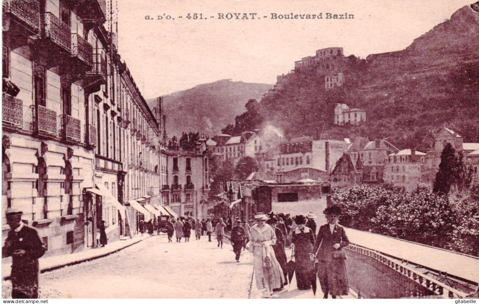 63 - Puy De Dome - ROYAT - Boulevard Bazin  - Royat