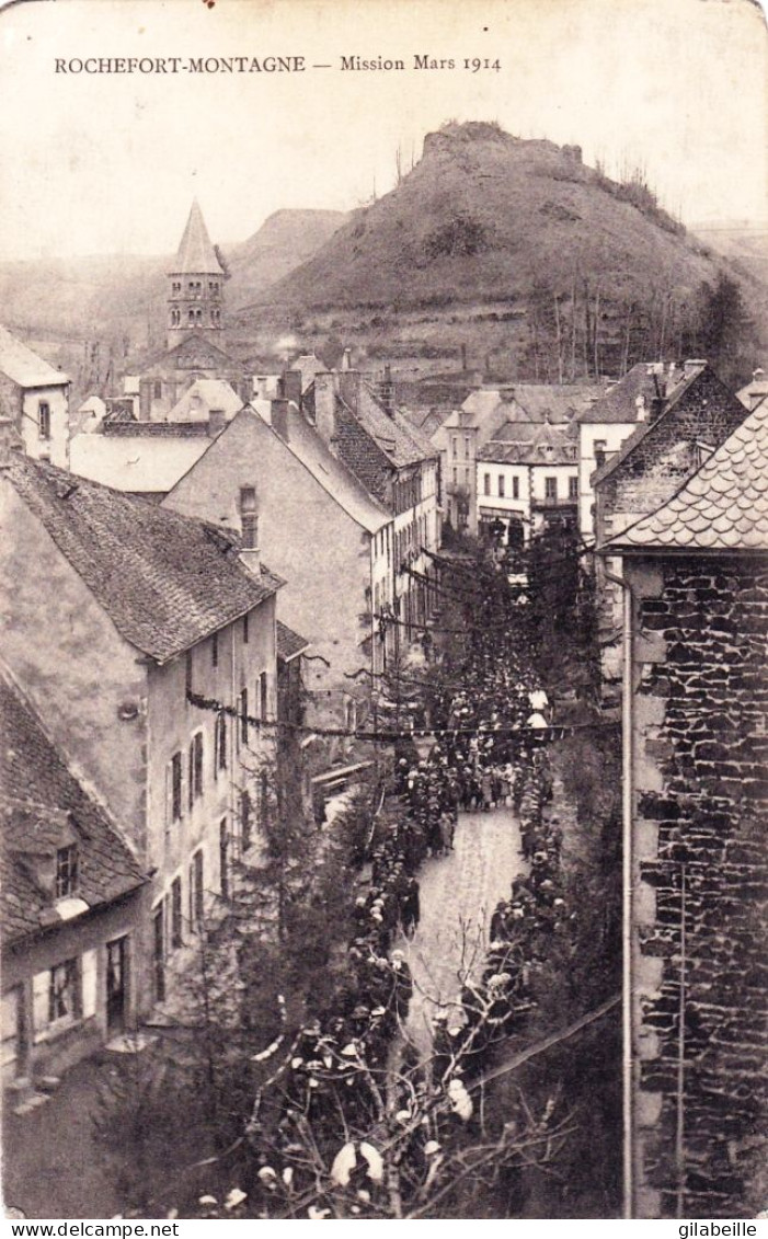 63 - Puy De Dome -ROCHEFORT MONTAGNE - Mission Mars 1914 - Autres & Non Classés