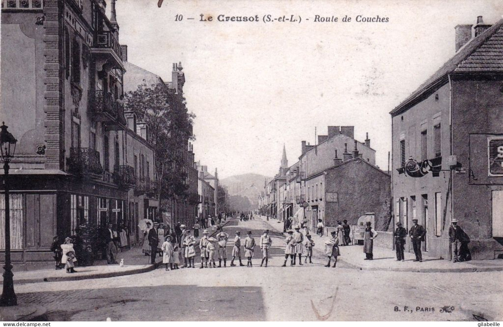 71 - Saone Et Loire - LE CREUSOT - Route De Couches - Le Creusot