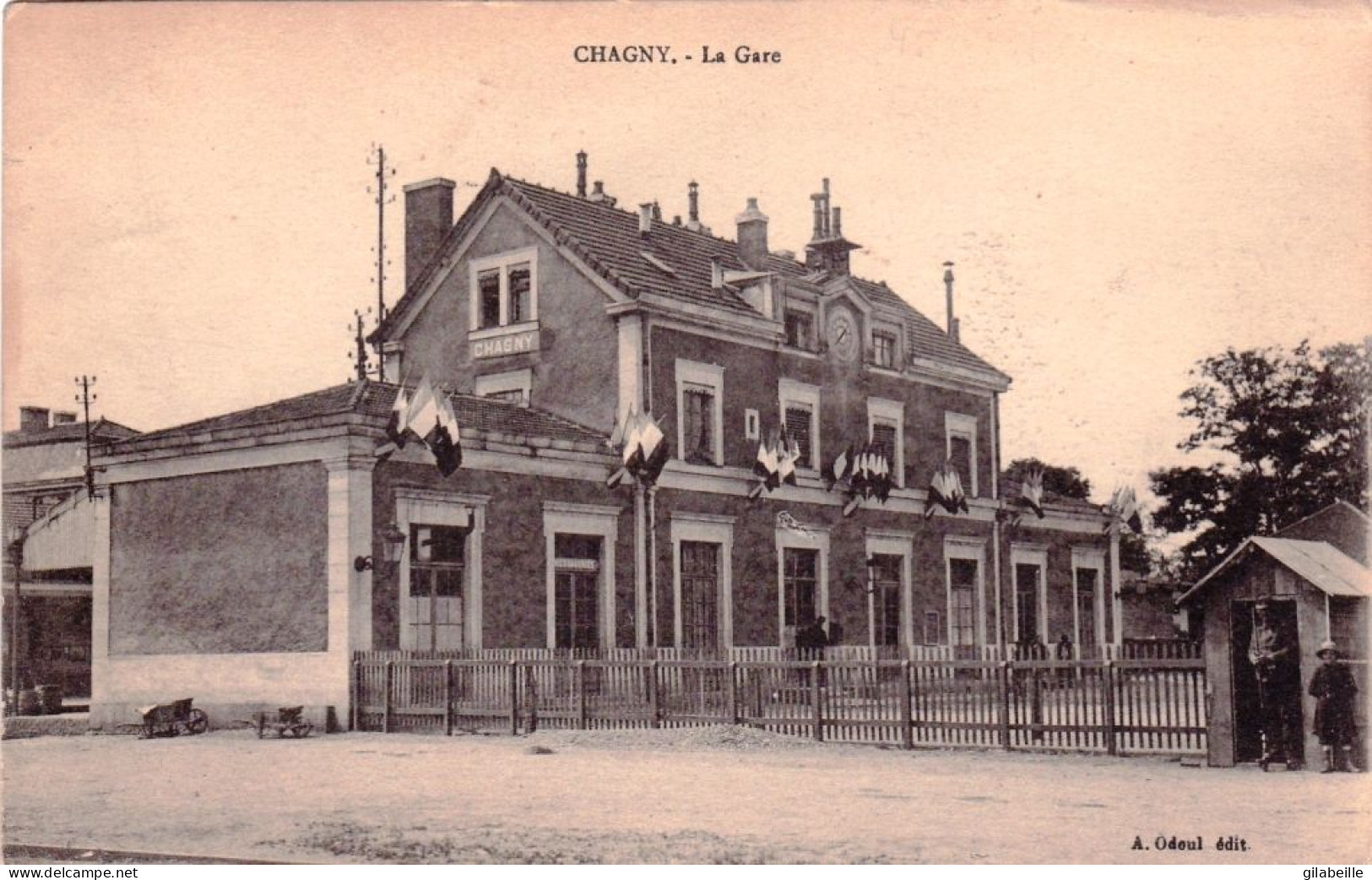 71 - Saone Et Loire - CHAGNY - La Gare - Chagny