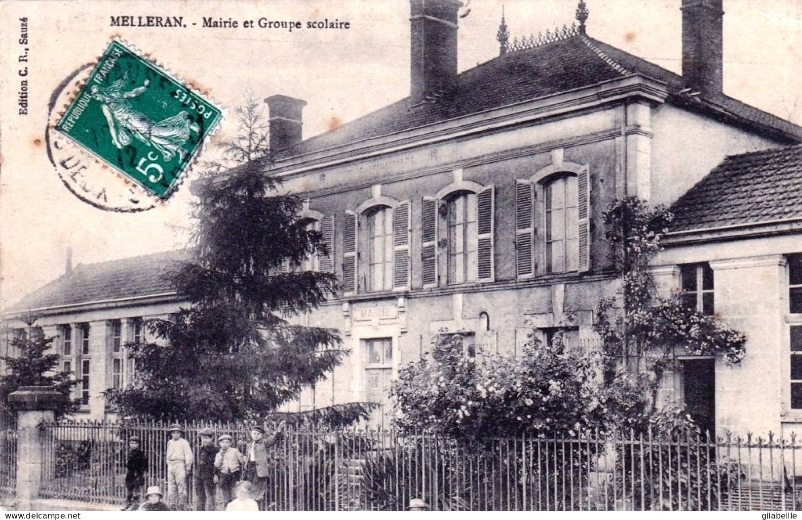 79 - Deux Sevres - MELLERAN - Mairie Et Groupe Scolaire - Sonstige & Ohne Zuordnung