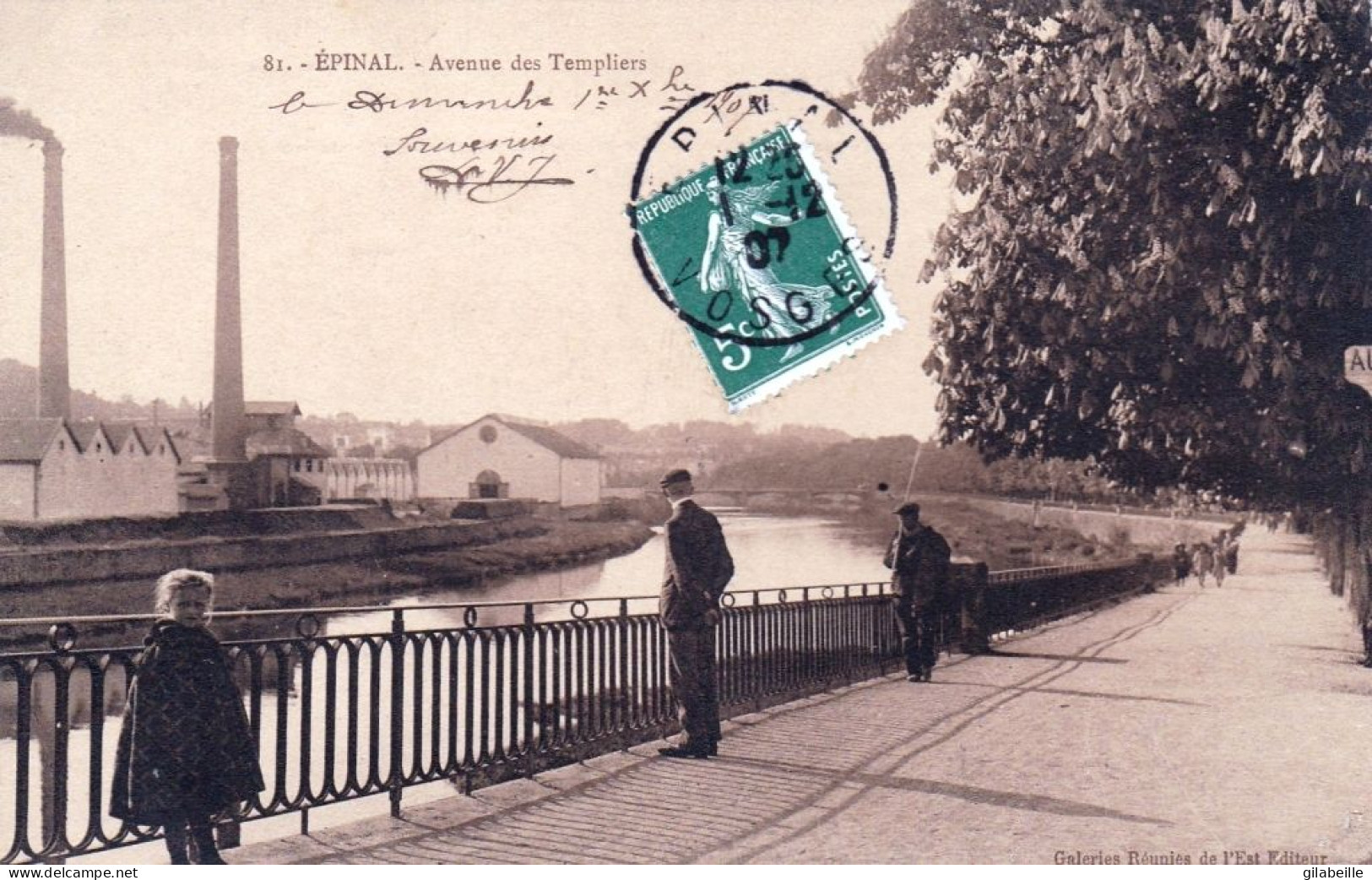 88 - Vosges - EPINAL - Avenue Des Templiers - Epinal