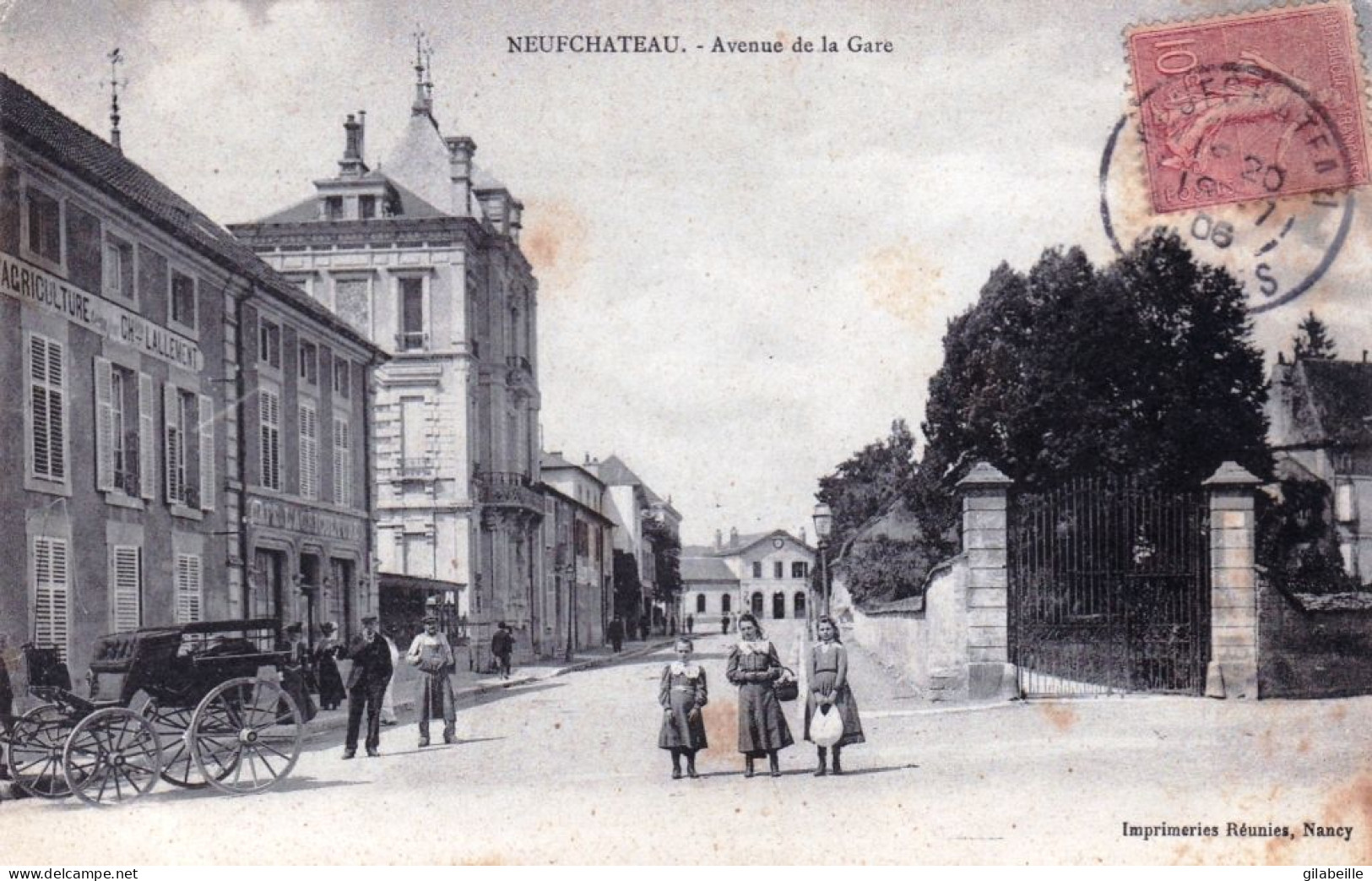 88 - Vosges - NEUFCHATEAU - Avenue De La Gare - Neufchateau