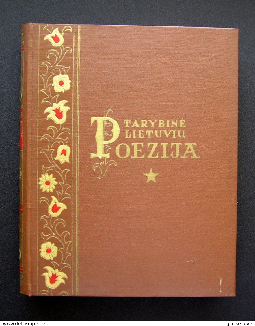 Lithuanian Book / Tarybinė Lietuvių Poezija 1950 - Culture