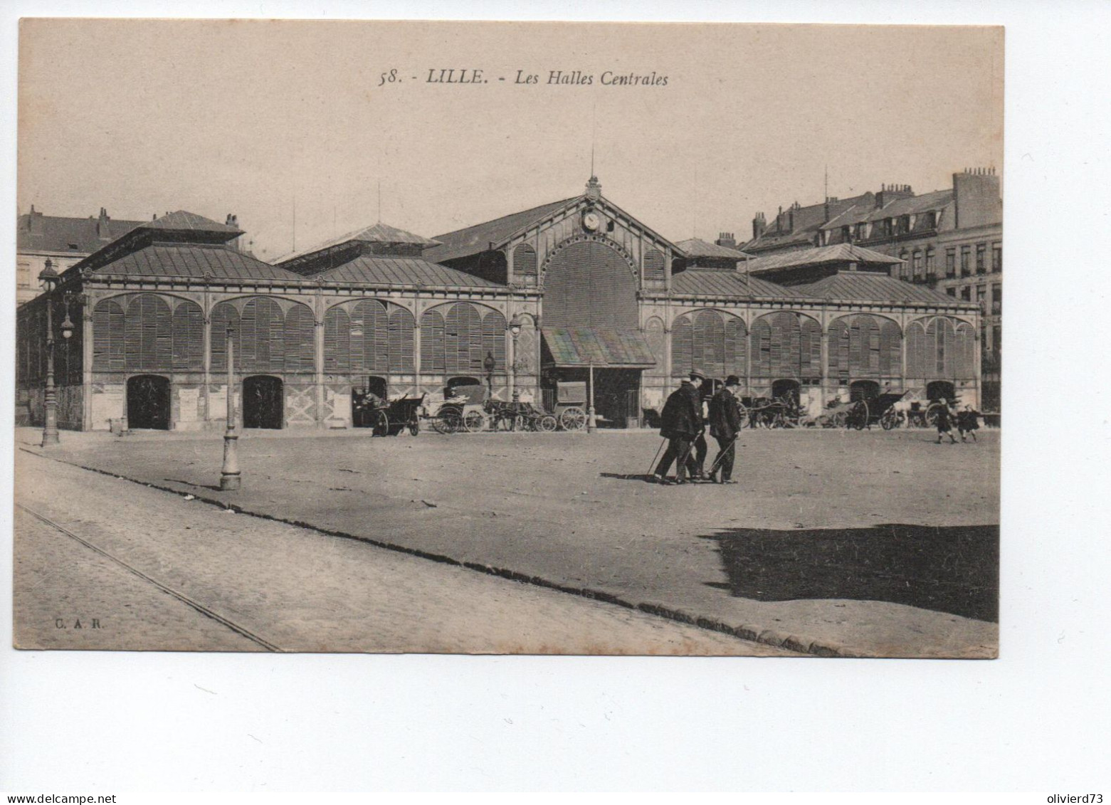 Cpa - 59 - Lille - Les Halles Centrales -  A VOIR - Lille