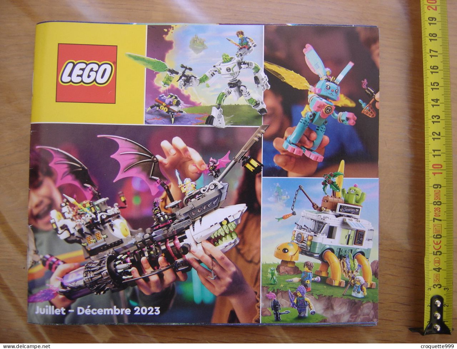 Livret Notice Catalogue Pour Le Jeu LEGO 2023 Juillet Decembre - Catalogi