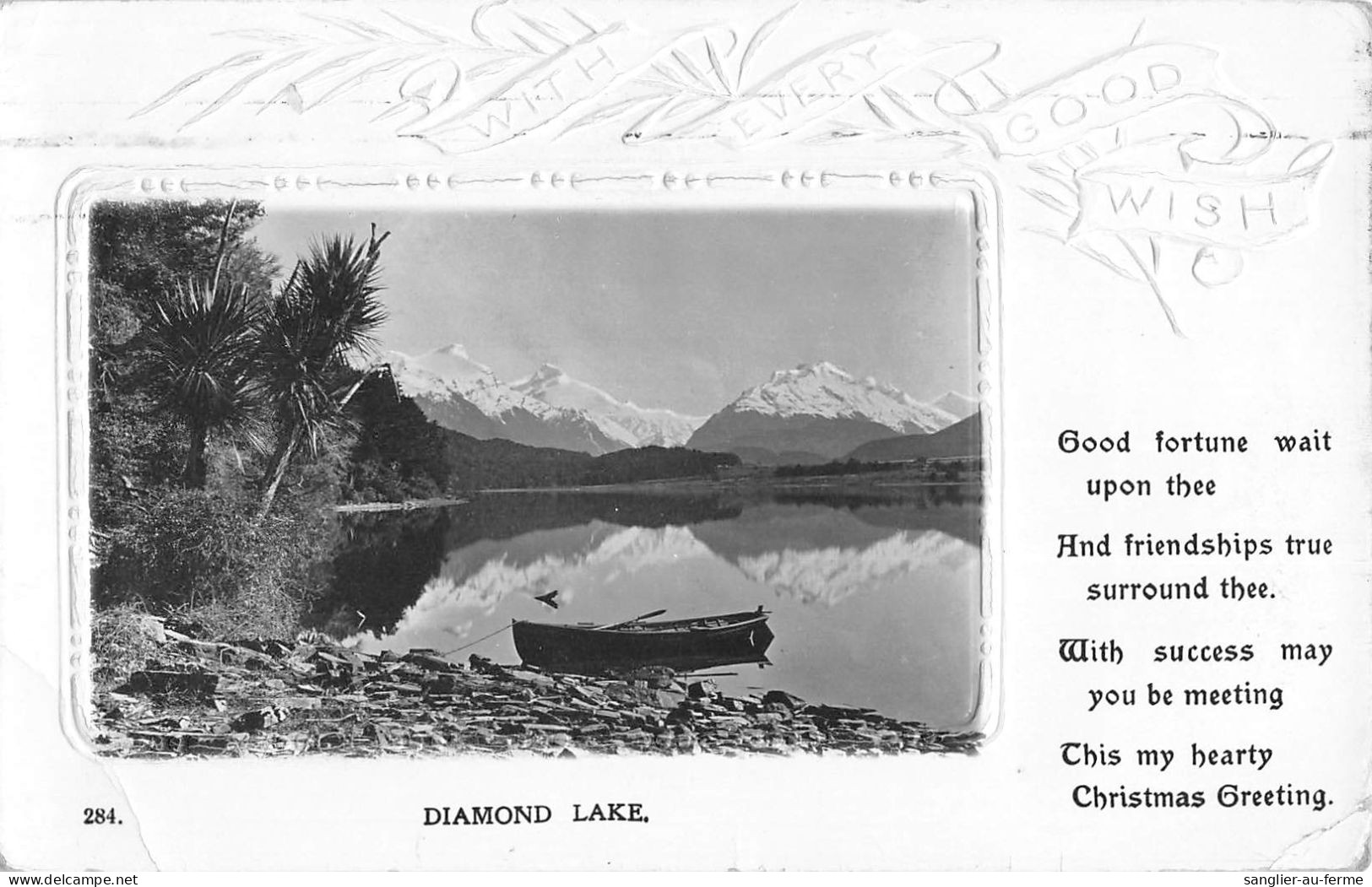 CPA AUSTRALIE / NOUVELLE ZELANDE / DIAMOND LAKE - Sonstige & Ohne Zuordnung