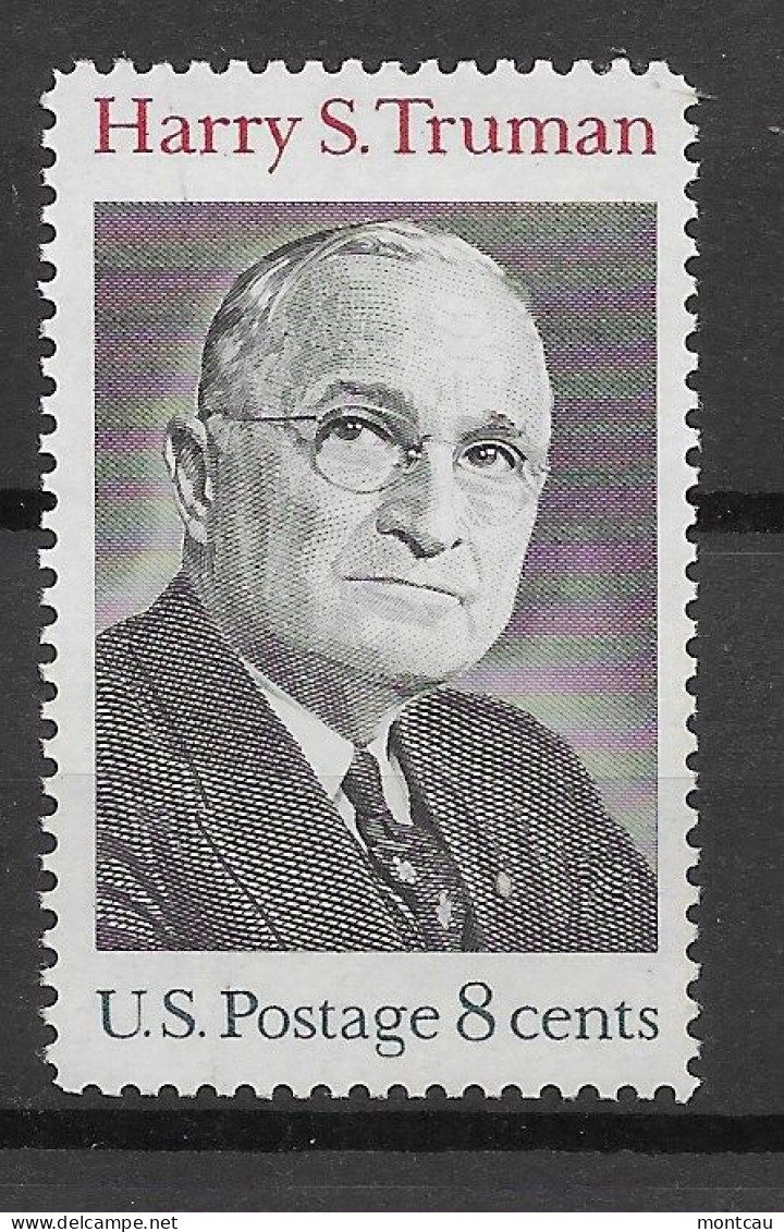 USA 1973.  Truman Sc 1499  (**) - Nuovi