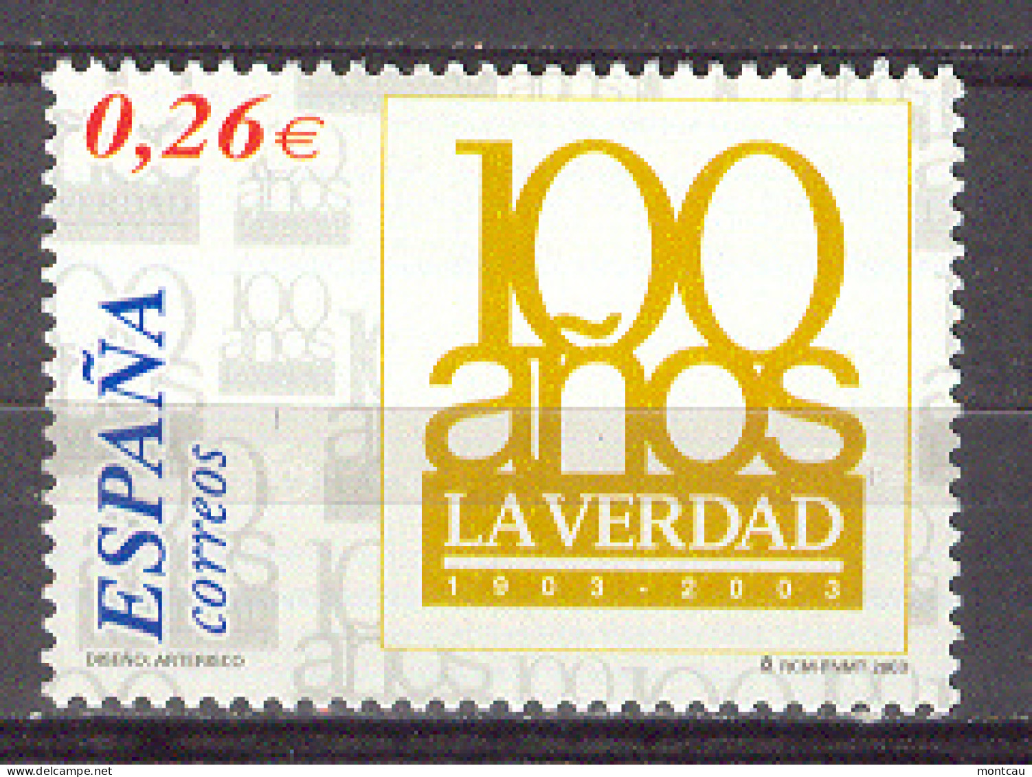 Spain 2003 - Centenario 'La Verdad' Ed 3968 (**) - Ongebruikt