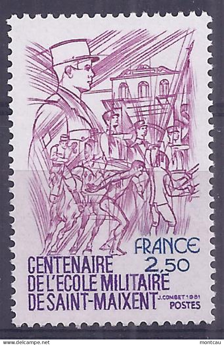 Francia 1981. YT = 2140 -  (**). Escuela Militar - Unused Stamps