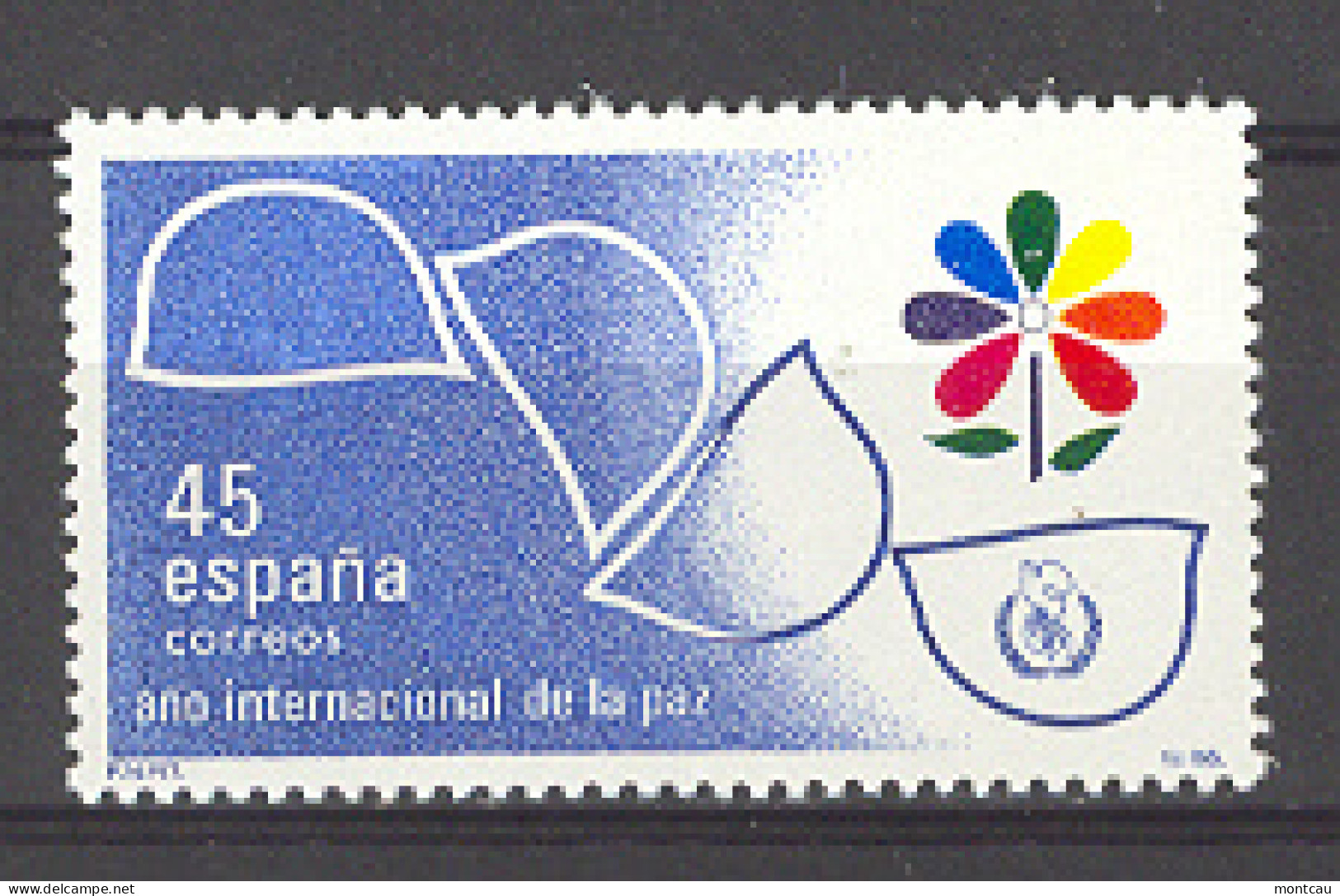 Spain 1986 - A. Internacional De La Paz Ed 2844 (**) - Nuevos