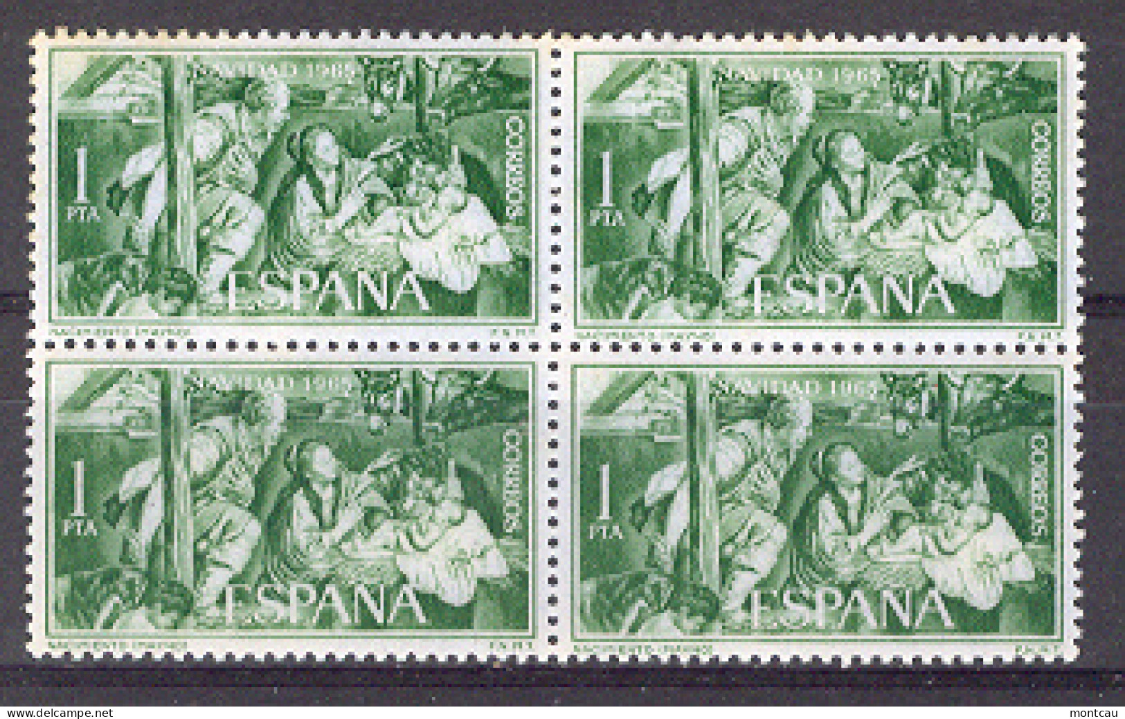 Spain 1965 - Navidad Ed 1692 Bloque (**) - Kerstmis