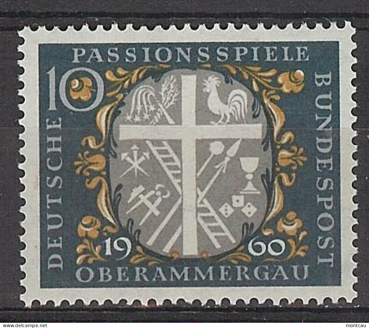 Germany 1960. Fiestas De Oberammergau M=329 Y=202  (**) - Neufs