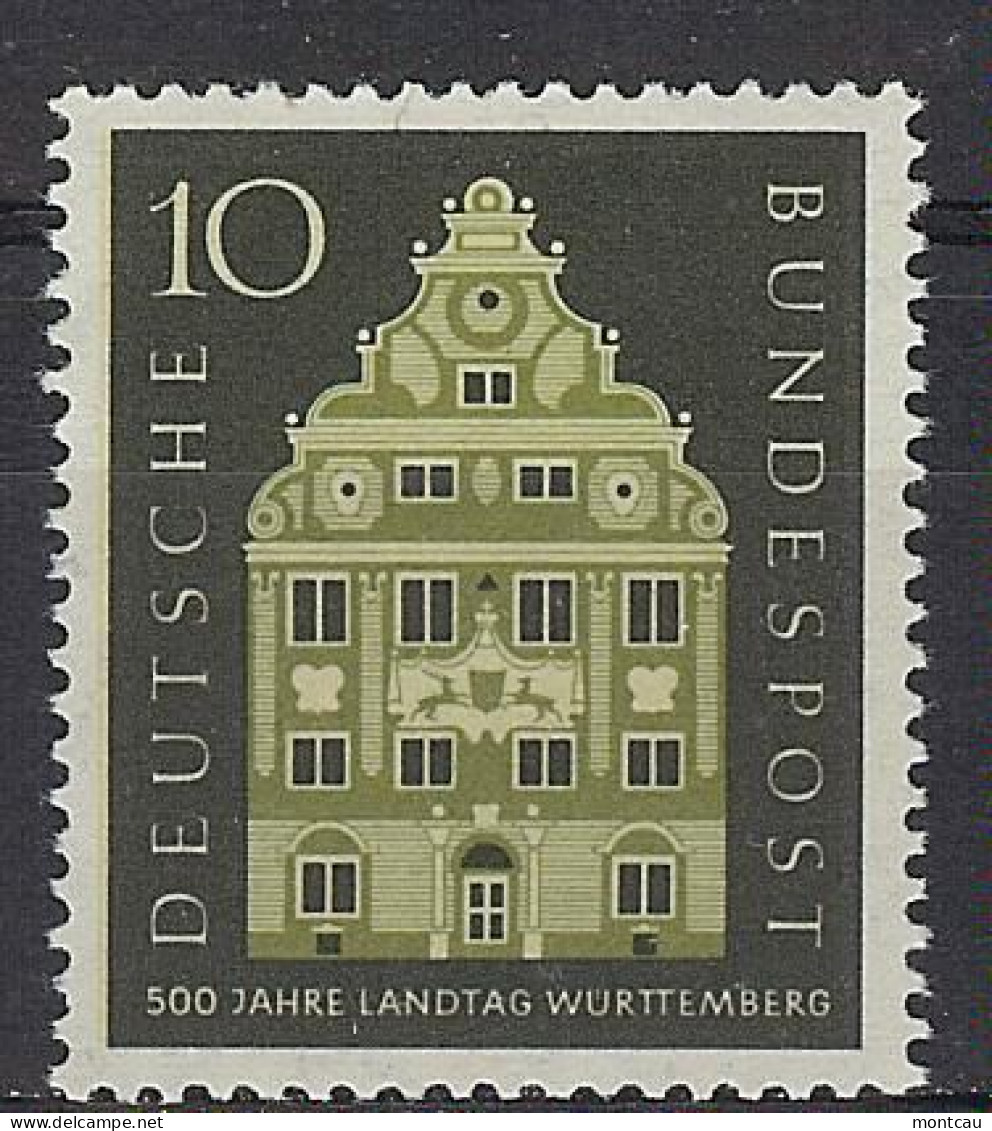 Germany 1957. Dieta De Wurtemberg M=279 Y=150  (**) - Unused Stamps