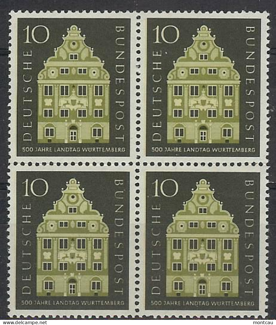 Germany 1957. Dieta De Wurtemberg M=279 Y=150  (**) - Nuovi