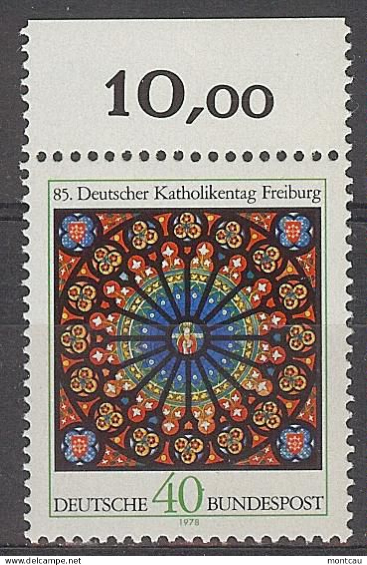 Germany 1978. Dia De Los Catolicos M=977 Y=824  (**) - Neufs