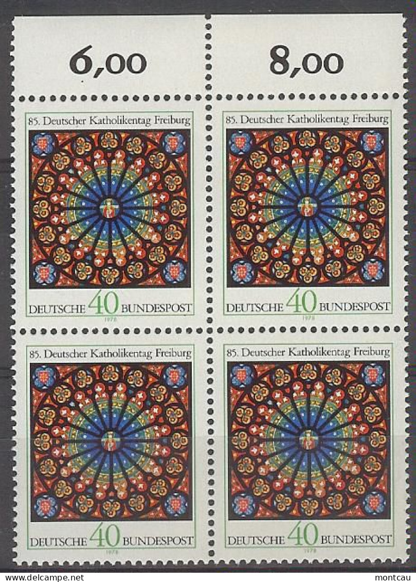 Germany 1978. Dia De Los Catolicos M=977 Y=824  (**) - Unused Stamps