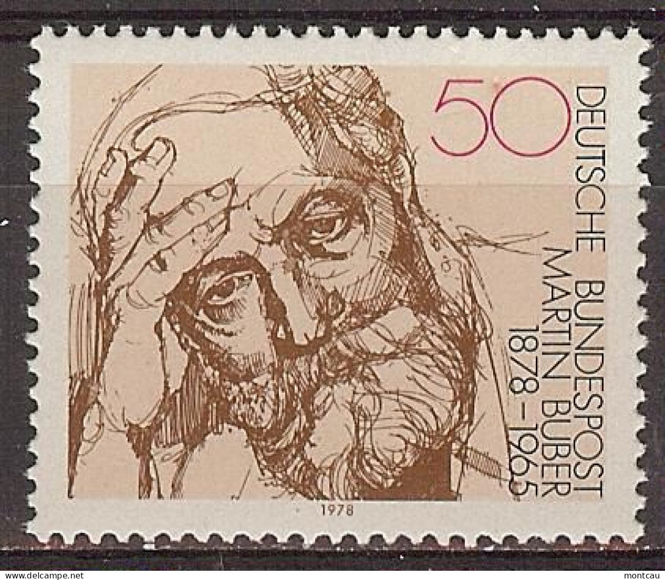 Germany 1978. Martin Buber M=962 Y=809  (**) - Ongebruikt