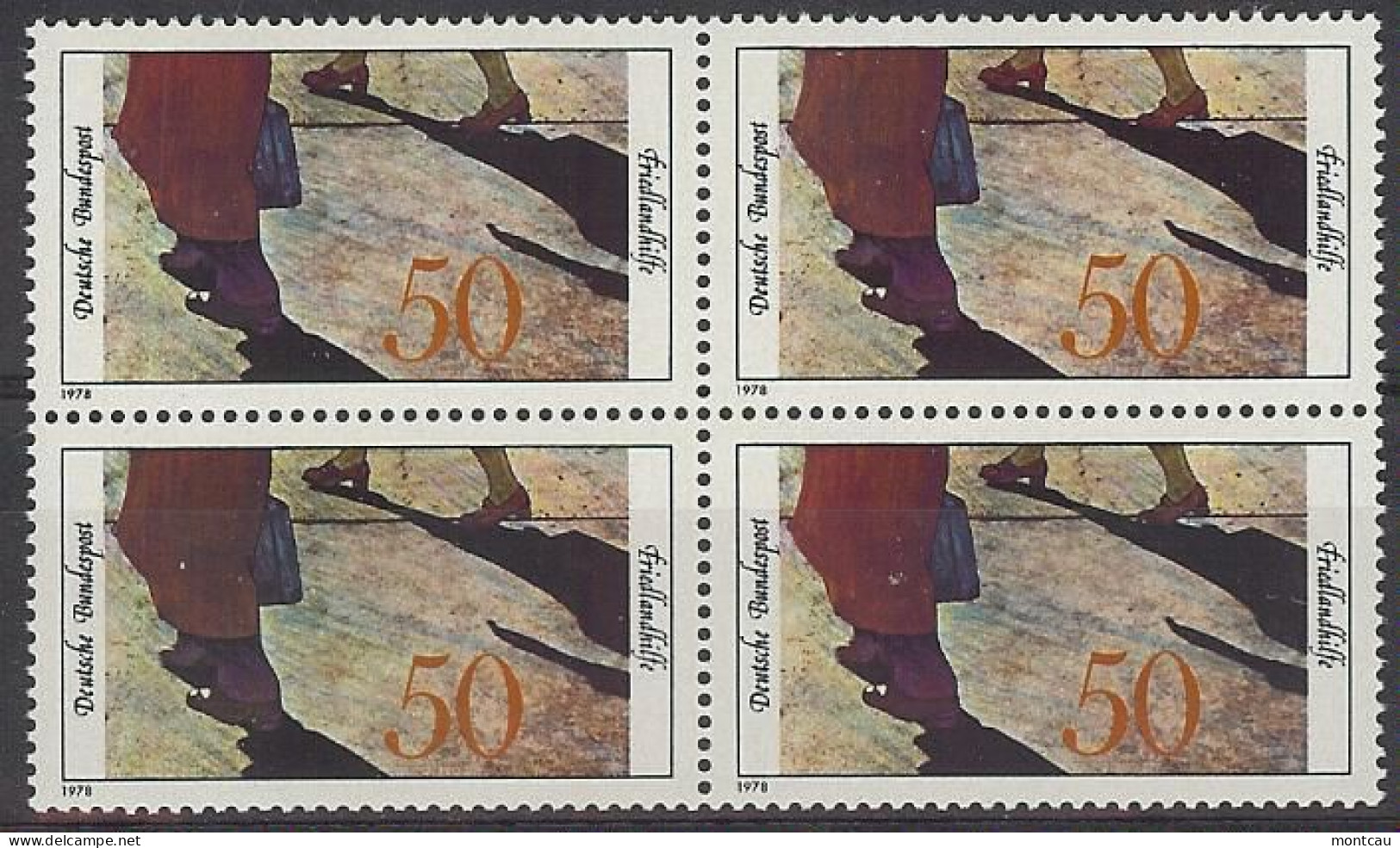 Germany 1978. Ayuda A Refugiados M=957 Y=804  (**) - Unused Stamps