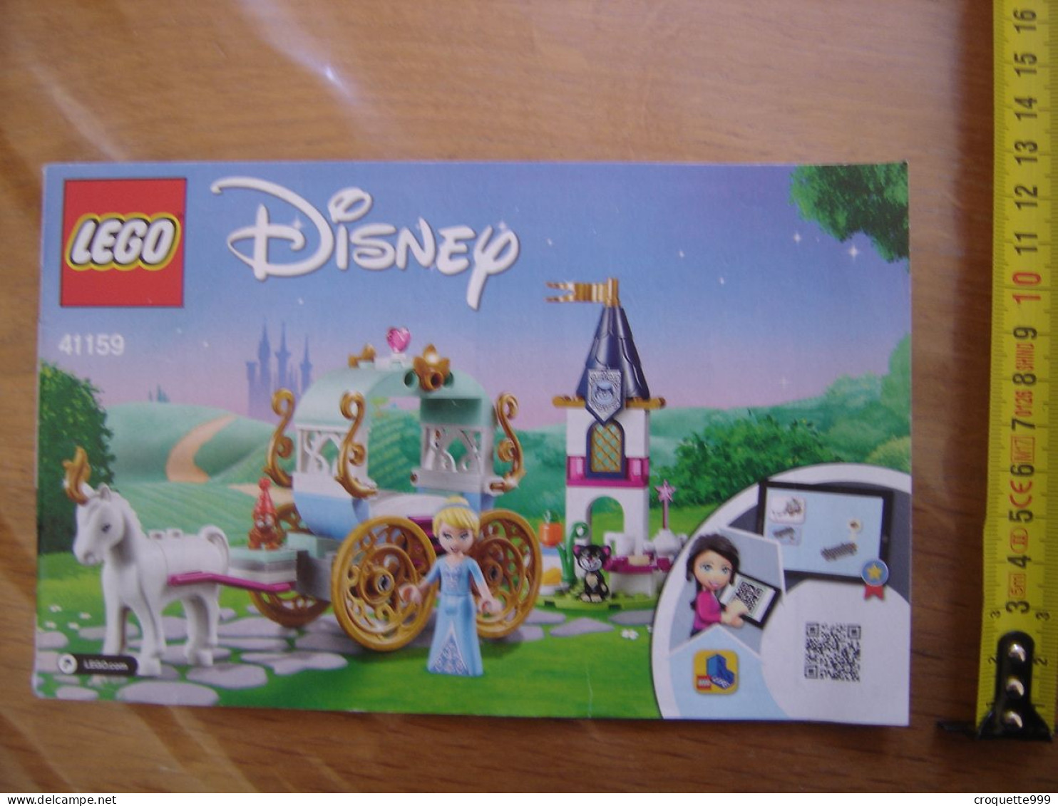 Livret Notice Catalogue Pour Le Jeu LEGO CENDRILLON CINDERELLA 41159 - Cataloghi