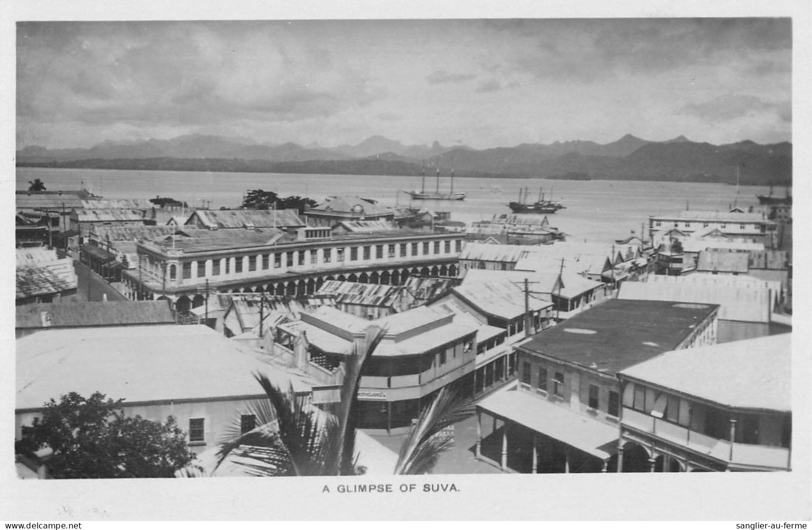 CPA OCEANIE / ILE FIDJI / A GLIMPSE OF SUVA - Fiji