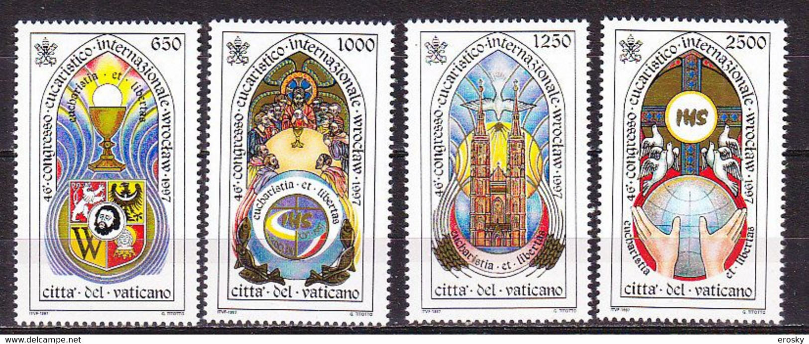 Z1191 - VATICANO SASSONE N°1085/88 - VATICAN Yv N°1079/82 ** - Ungebraucht