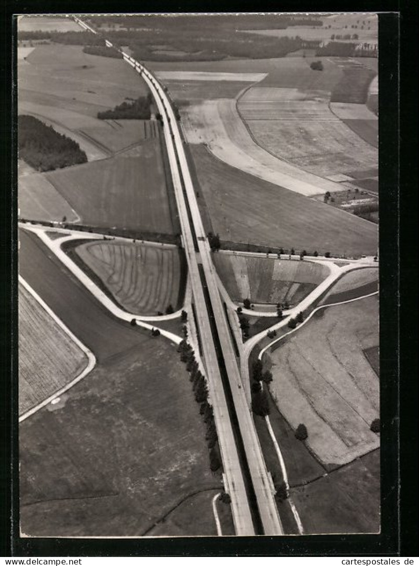 AK Autobahnkreuz Bei Thiendorf, Fliegeraufnahme  - Other & Unclassified