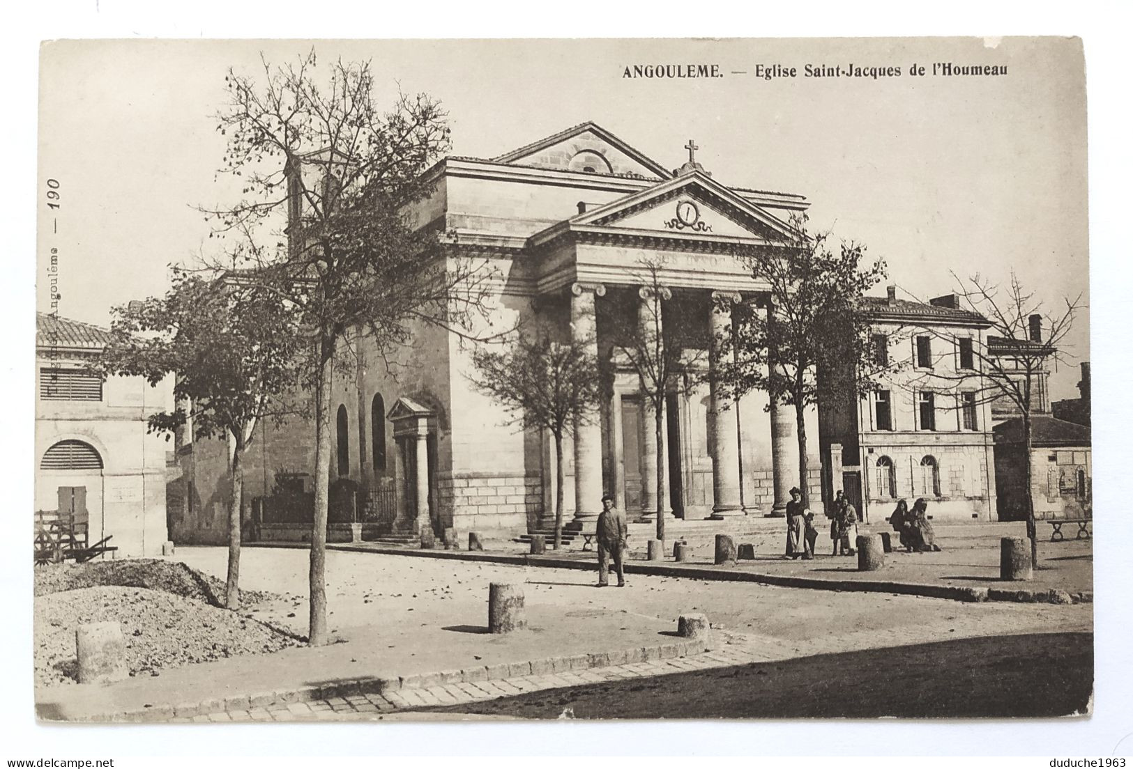 CPA - 16.Angoulême. Eglise Saint Jacques De L'Houmeau - Angouleme