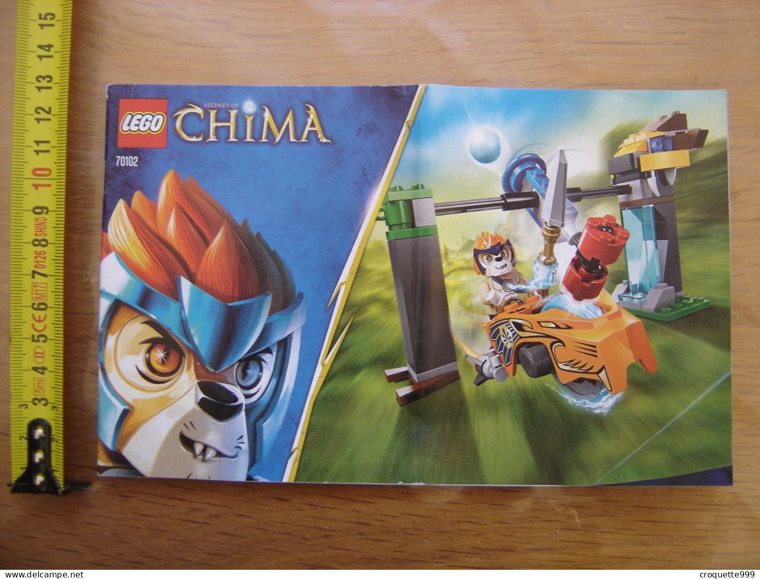 Livret Notice Catalogue Pour Le Jeu LEGO CHIMA 70102 - Kataloge