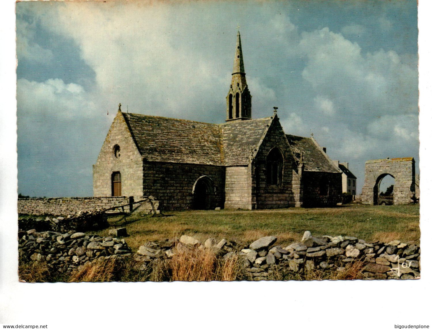 CPSM POULDREUZIC (Finistère) Chapelle  Notre Dame De Penhors - Sonstige & Ohne Zuordnung