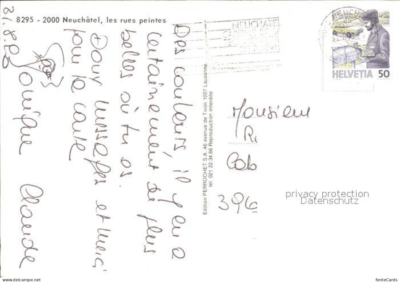 12364776 Neuchatel NE Les Rues Peintes Neuchatel - Other & Unclassified