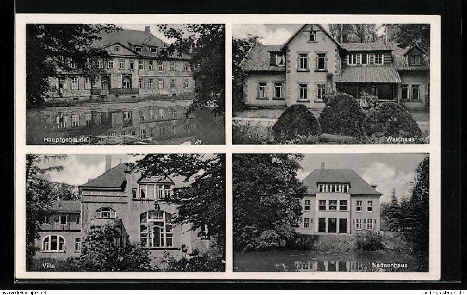 AK Göttingen, Landes-Sanatorium Rasemühle, Haupthaus Mit Nebengebäuden  - Göttingen