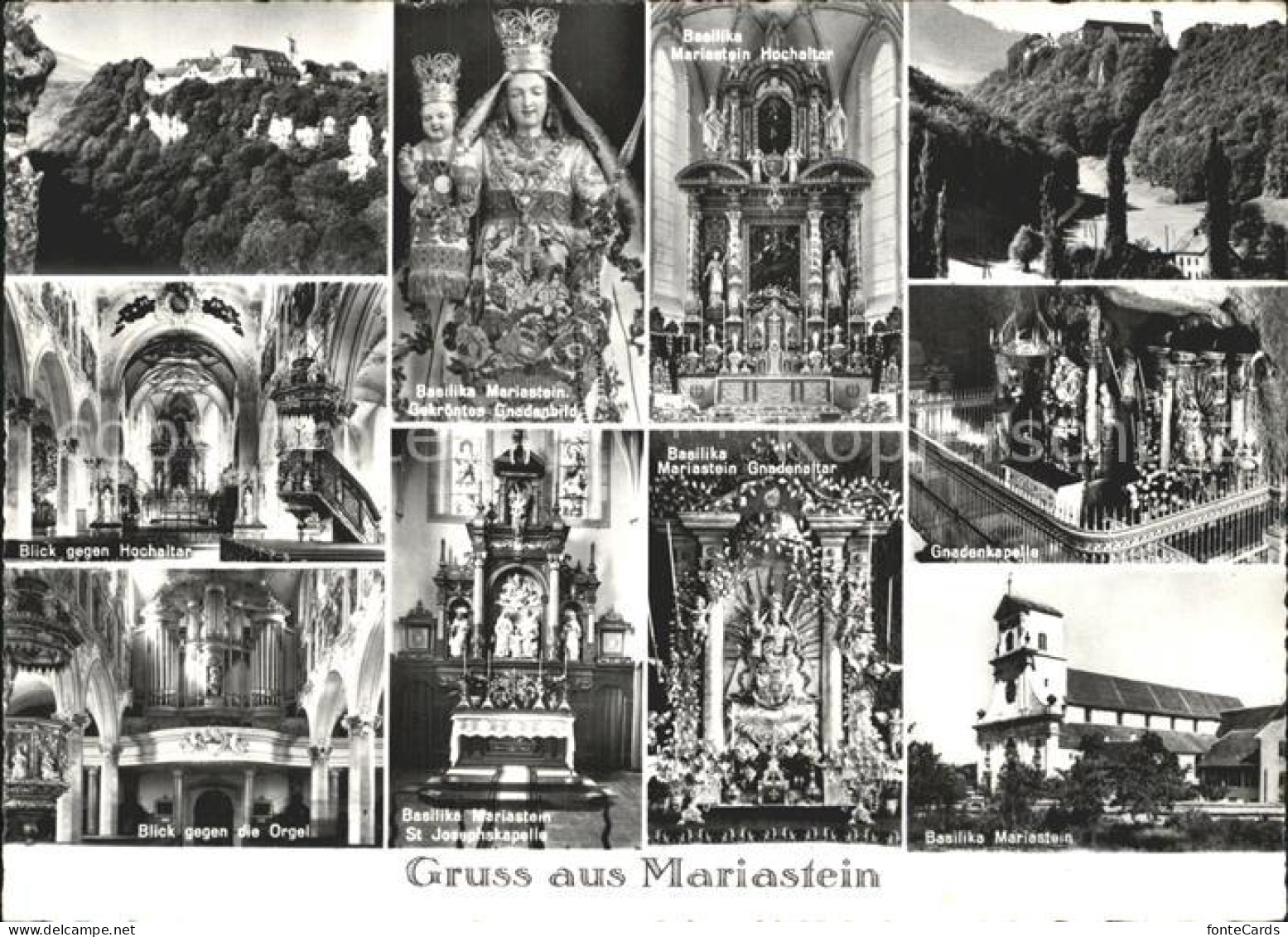 12364736 Mariastein SO Kirche Innen Mariastein - Andere & Zonder Classificatie