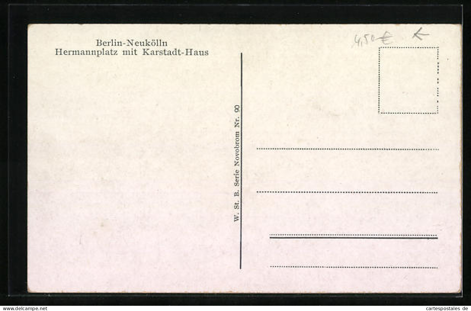 AK Berlin-Neukölln, Hermannplatz Mit Karstadt-Haus  - Neukölln