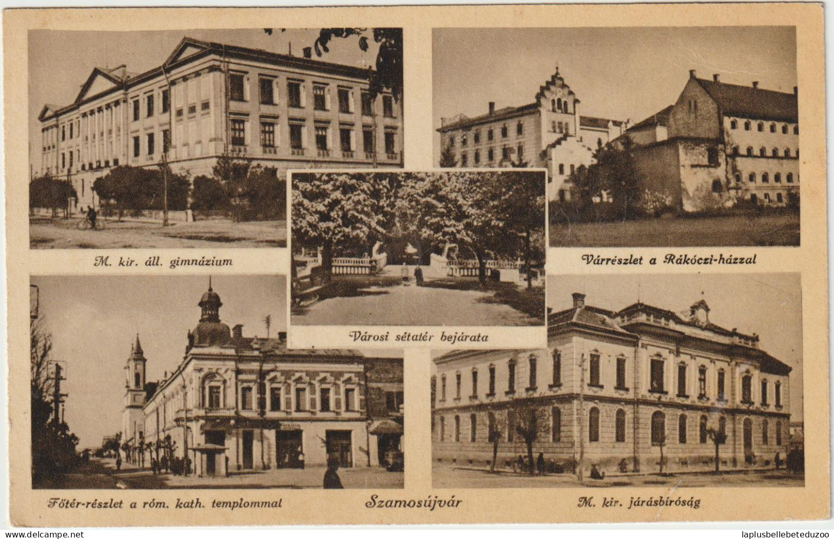 CPA - ROUMANIE - GHERLA - SZAMOSUJVAR - Vues Multiples - Vers 1930 - Roumanie