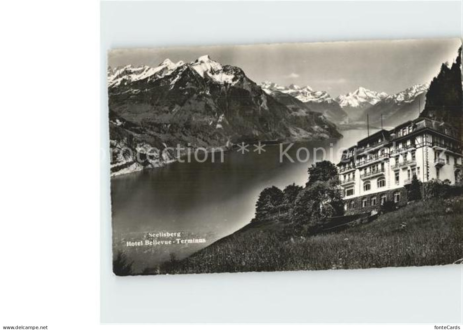 12359276 Seelisberg UR Hotel Bellevue Terminus Seelisberg - Andere & Zonder Classificatie