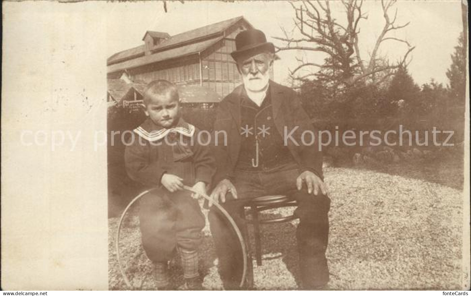 12358846 Maerstetten Opa Mit Enkel Maerstetten - Sonstige & Ohne Zuordnung