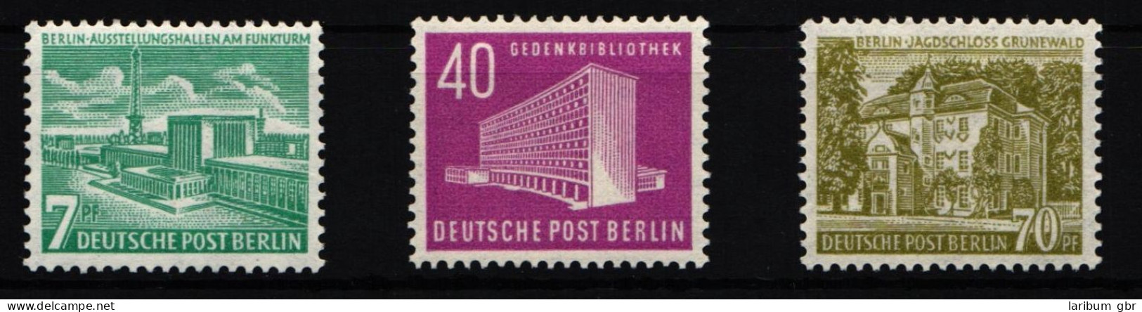 Berlin 121-123 Postfrisch Geprüft Schlegel BPP #KX765 - Altri & Non Classificati