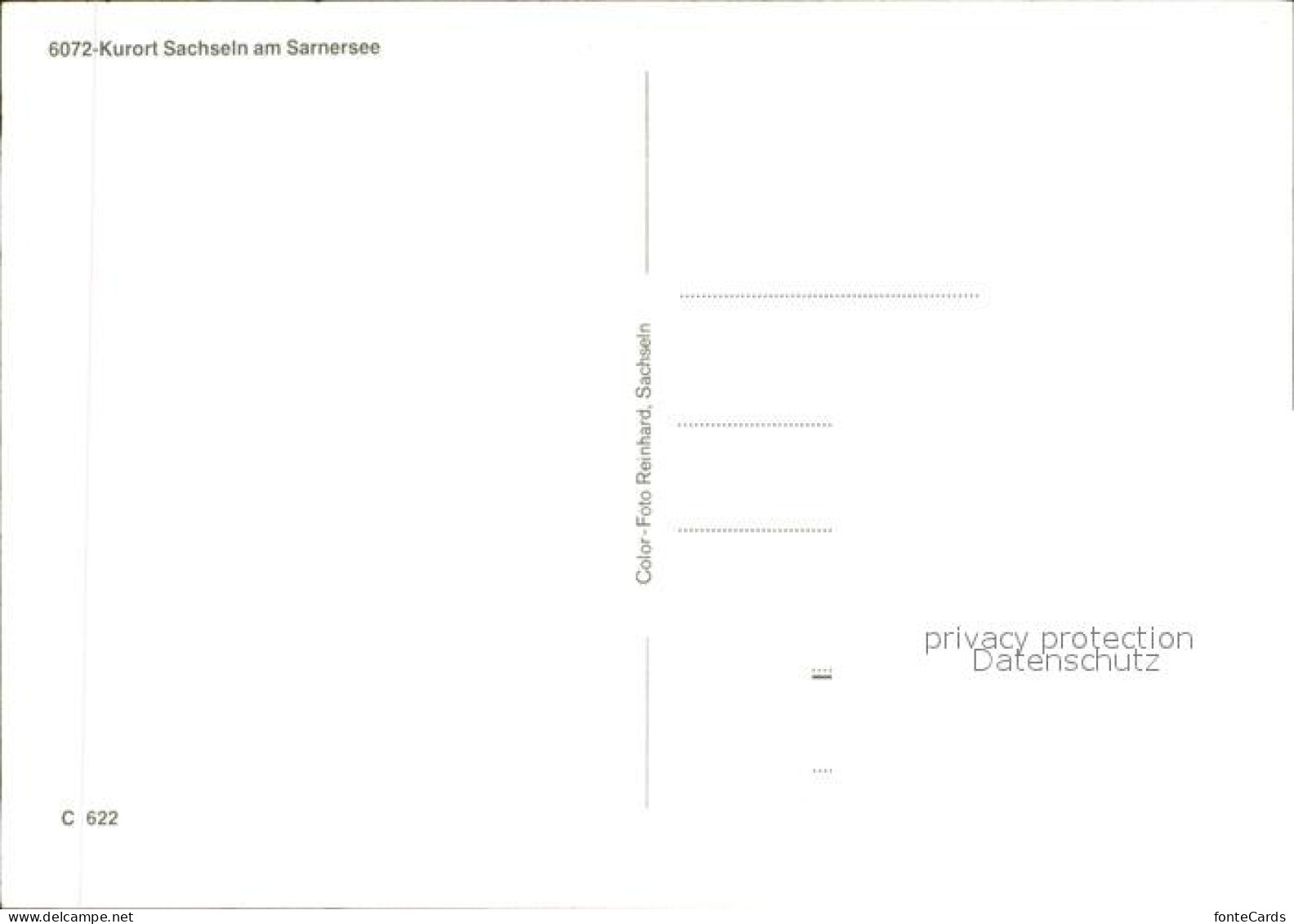 12349496 Sachseln OW Sarnersee Ortsansichten Sachseln - Altri & Non Classificati