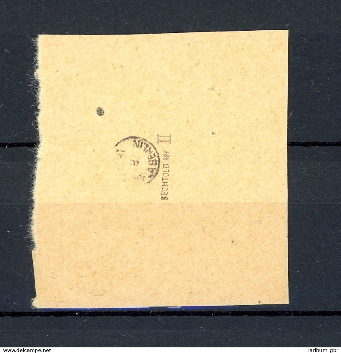 Deutsches Reich 133 II Eckrand Infla Geprüft, Angefaltet Briefstück #JJ889 - Other & Unclassified