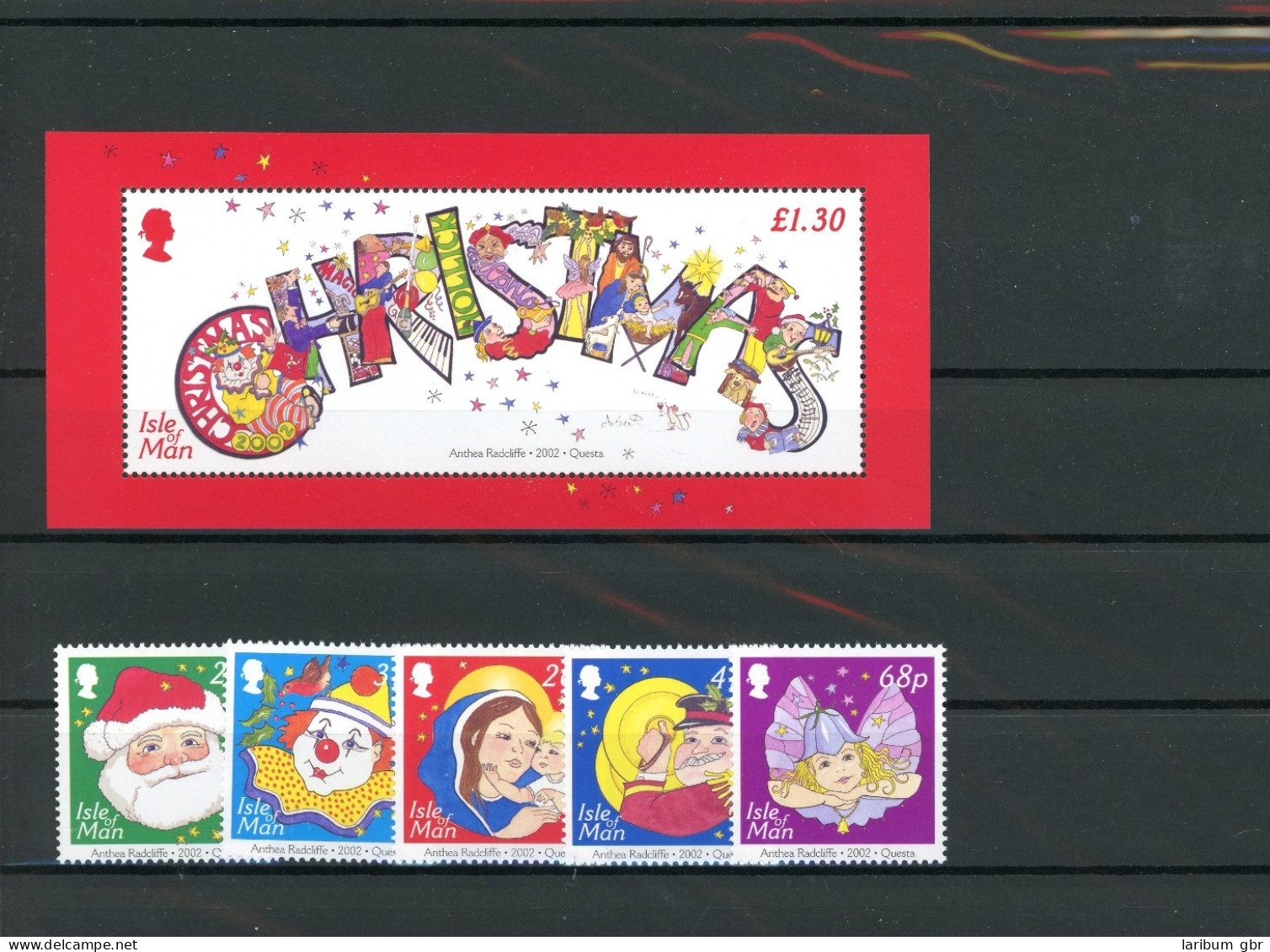 Isle Of Man 1024-1028 + Kleinbogen Postfrisch Weihnachten #IJ297 - Altri & Non Classificati