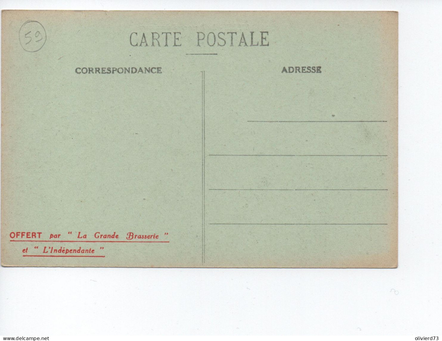 Cpa - 59 - Lille - La Rue Inkermann -  A VOIR - Lille