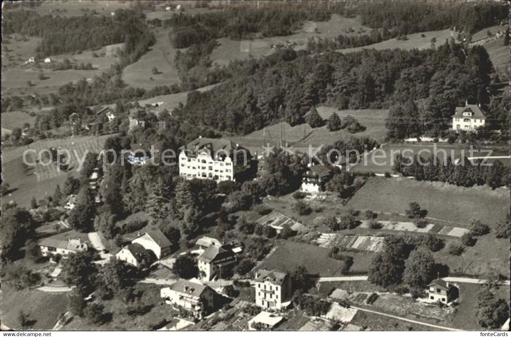 12344736 Chamby College Sam Simmen Mont Riant Vue Aerienne Chamby - Other & Unclassified