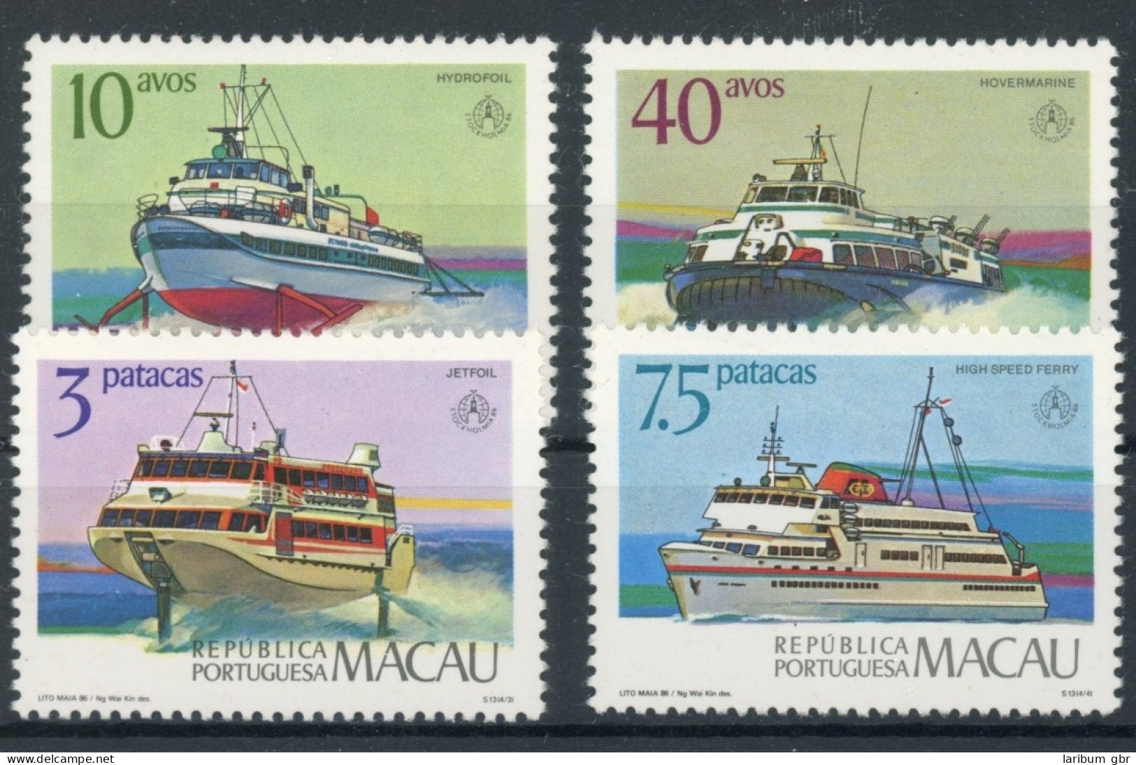 Macau 558-561 Postfrisch Briefmarkenausstellung #JK915 - Sonstige & Ohne Zuordnung