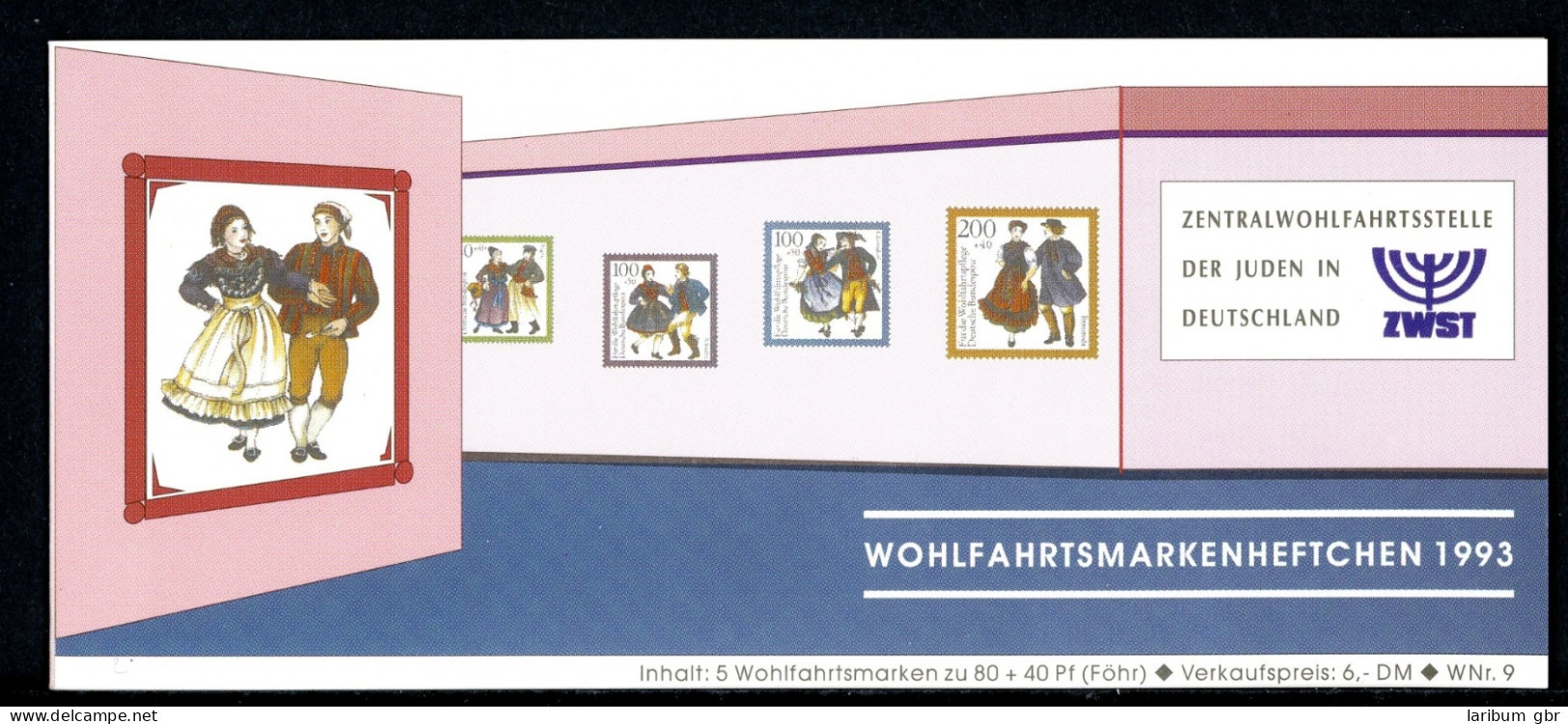 Bund Markenheft Wohlfahrt Der Juden Mit 1697 Gestempelt Bonn #JL381 - Andere & Zonder Classificatie