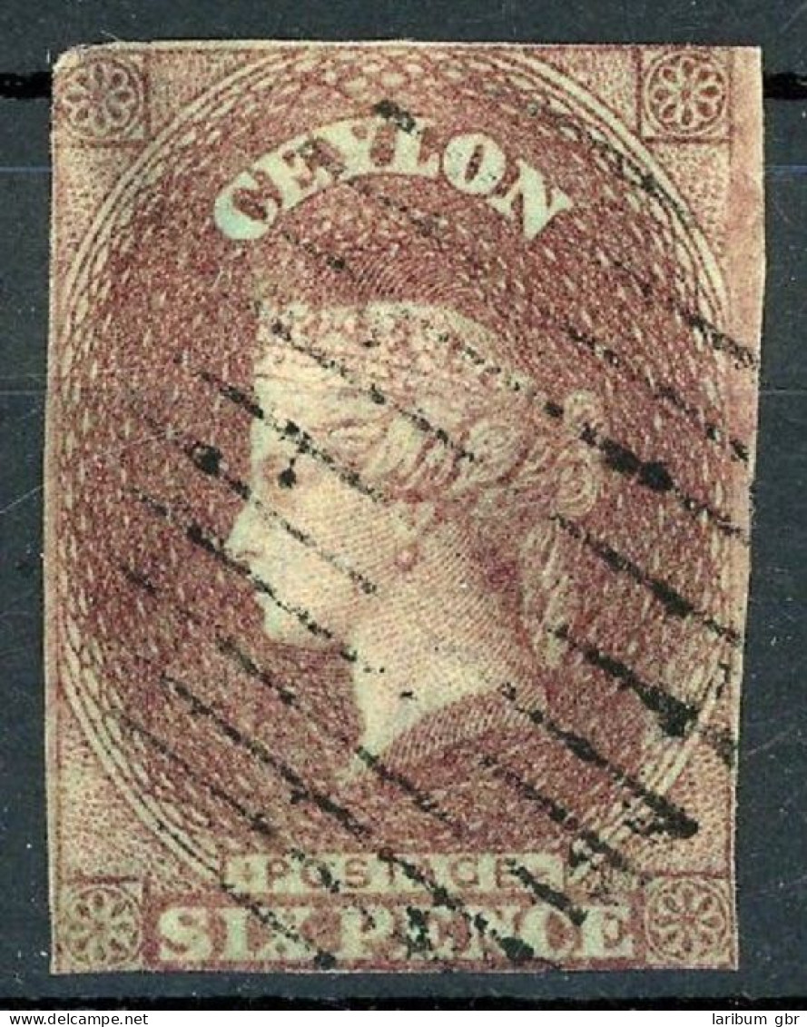 Ceylon 6 X A Gestempelt #JM095 - Sri Lanka (Ceilán) (1948-...)